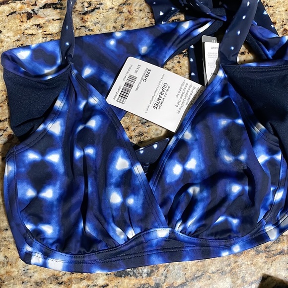 Athleta swimsuit bikini size 34B/C cup and bikin bottom size small. NWT - Picture 3 of 10
